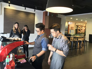 MKH coffee activity 1000 pax