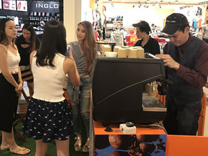 Ester Lauder Product Launch